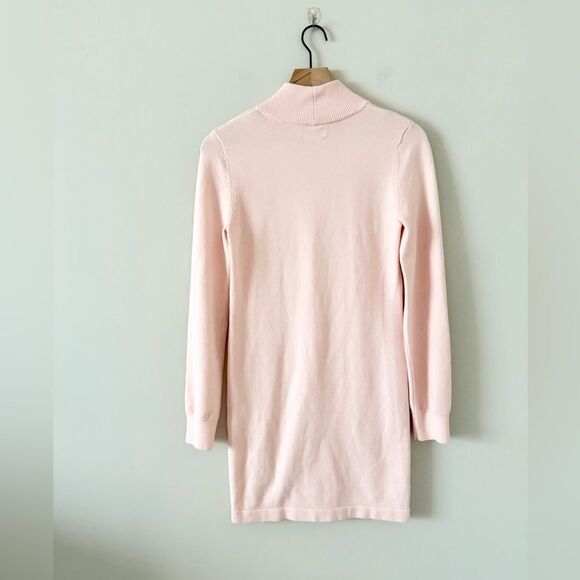 Lovers & Friends Atara Long Sleeve Sweater Dress in Baby Light Pink - Size S - Picture 6 of 8